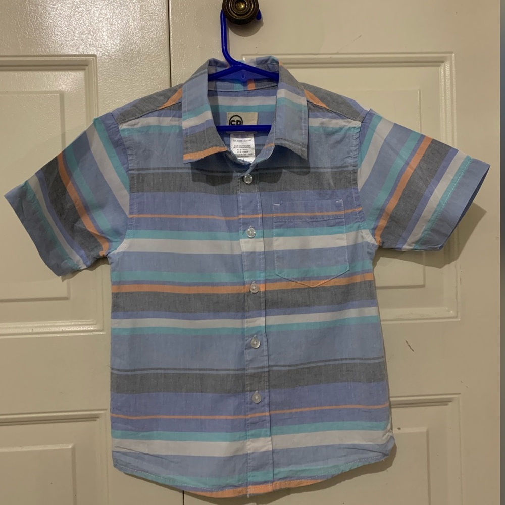 Kids collar dress shirt